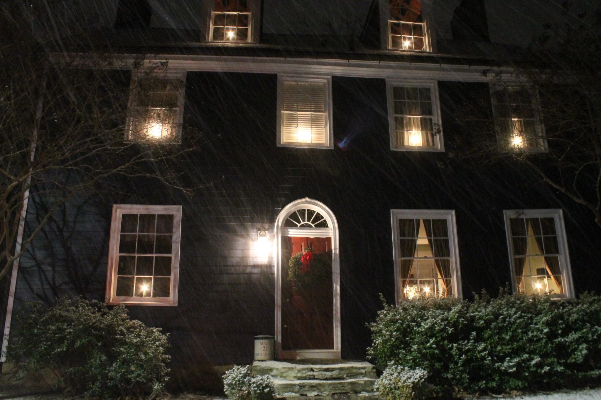 PHOTOS: Overnight Snow Makes Fallsington Sparkle