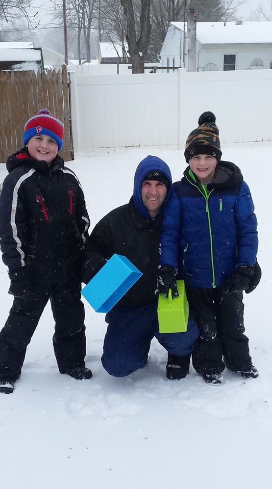 PHOTOS: Levittown Area Blanketed By Snow, Ice