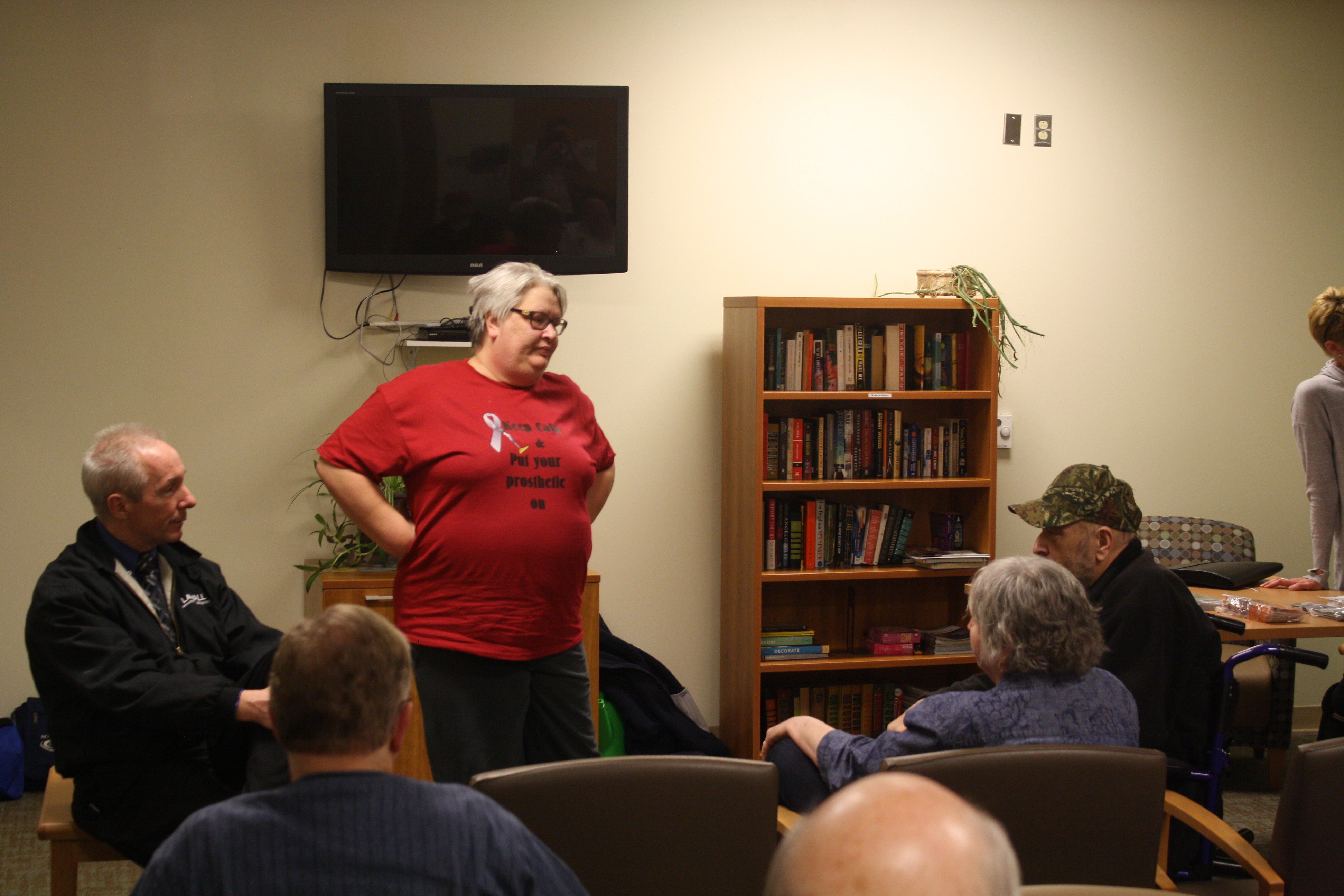 Amputee Support Group Gives Attendees An Outlet