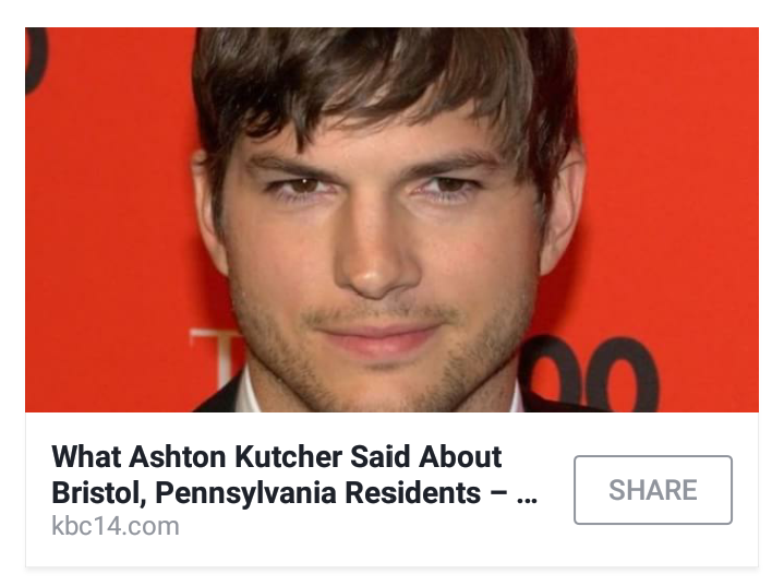 No, Ashton Kutcher Was Not In Bristol