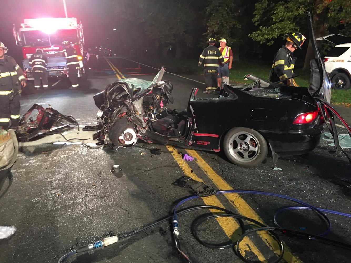 Man In Critical Condition After New Falls Road Crash