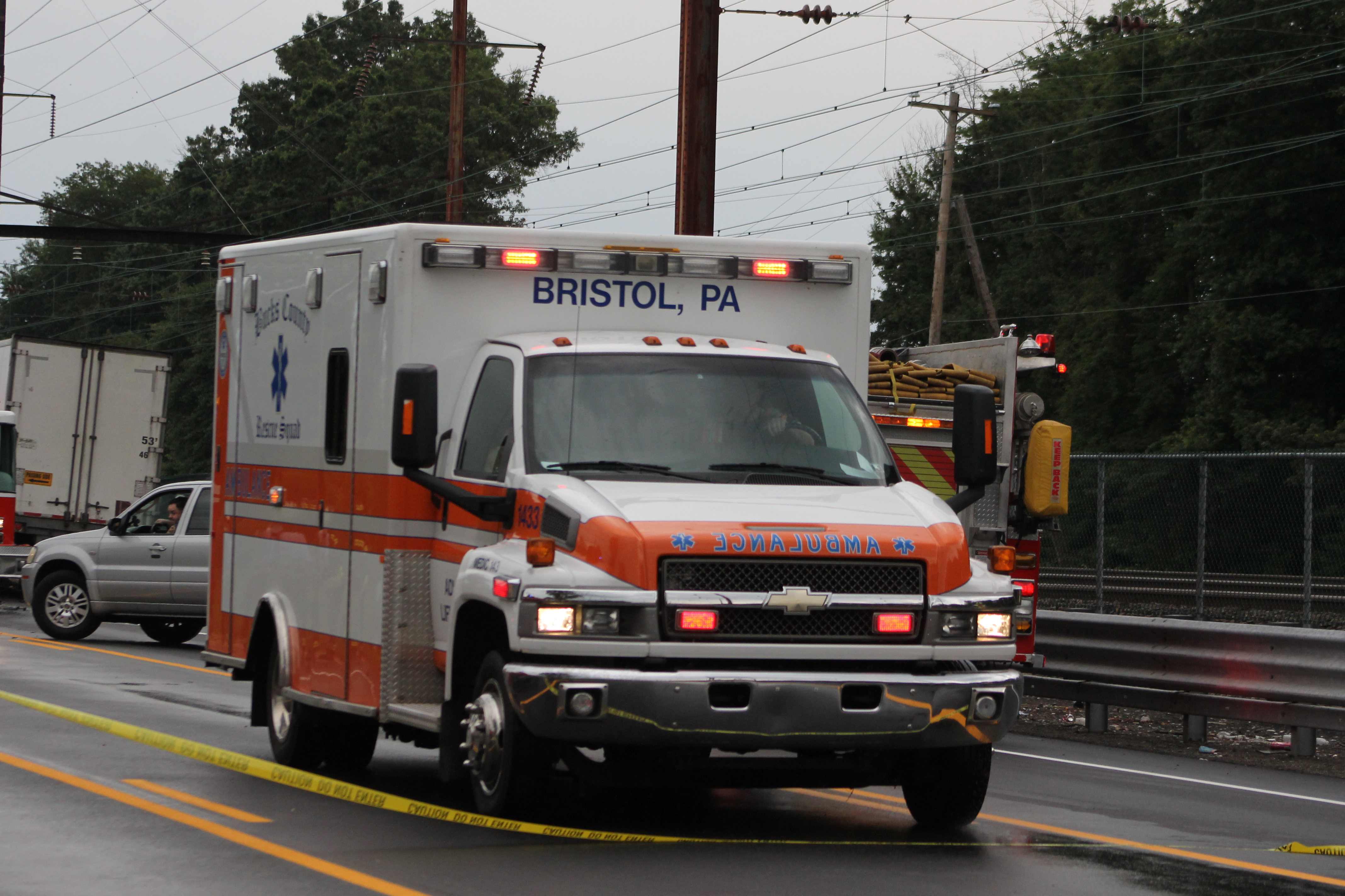 Injured Man Flown To Hospital Following Explosion