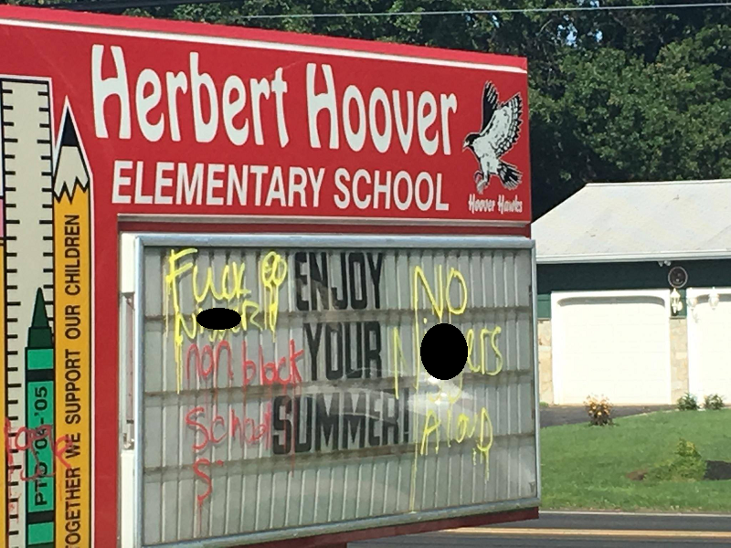 Racists Graffiti, Penis Drawings Discovered In Middletown