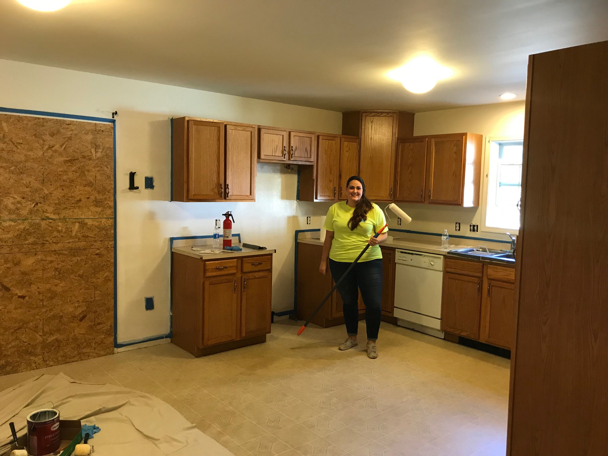 Volunteers Gather To Fix Up Neighborhood