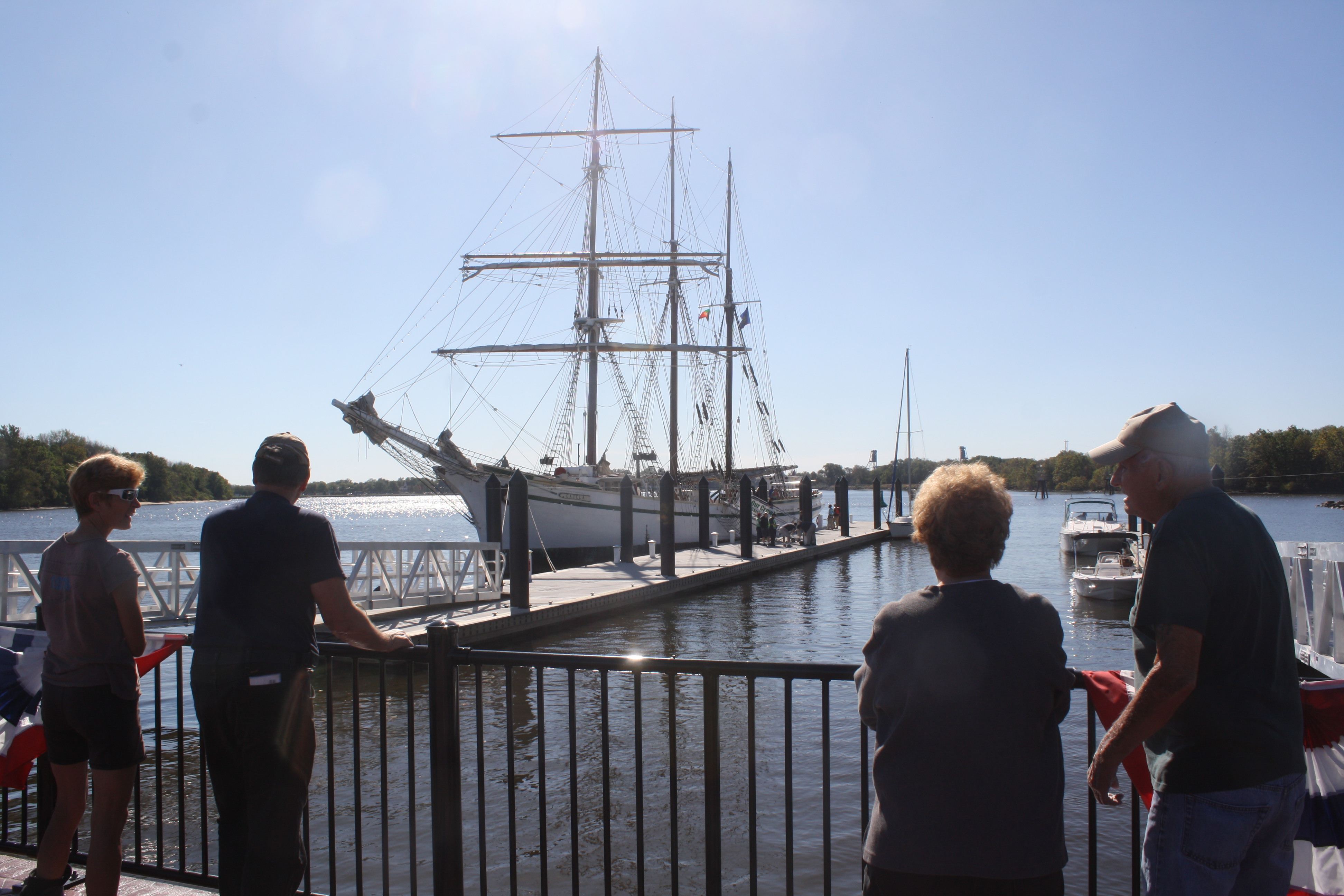 Tall Ship Gazela Primeiro Docks In Bristol