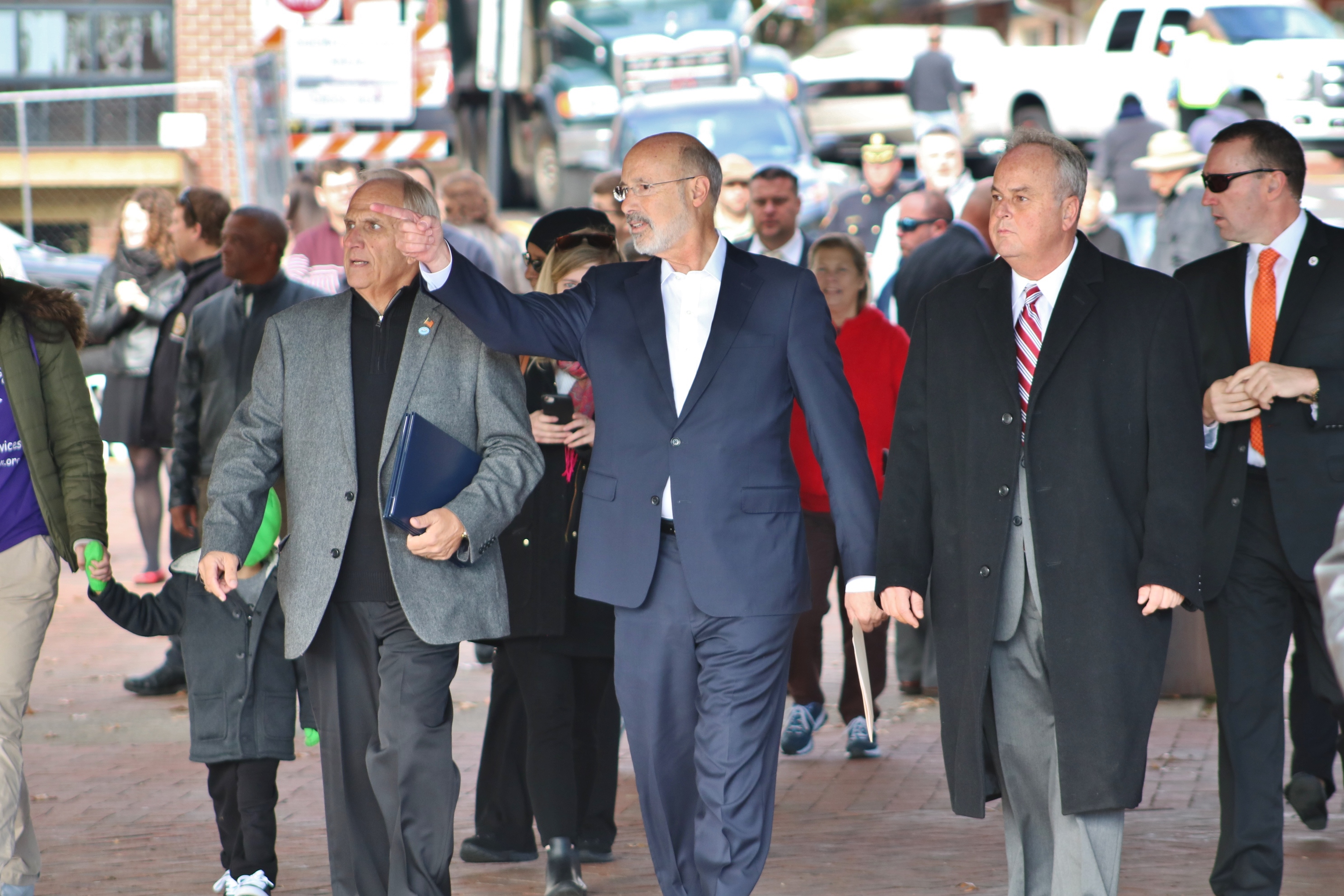 Gov. Tom Wolf Marks Start Of State Rep. John Galloway’s Campaign