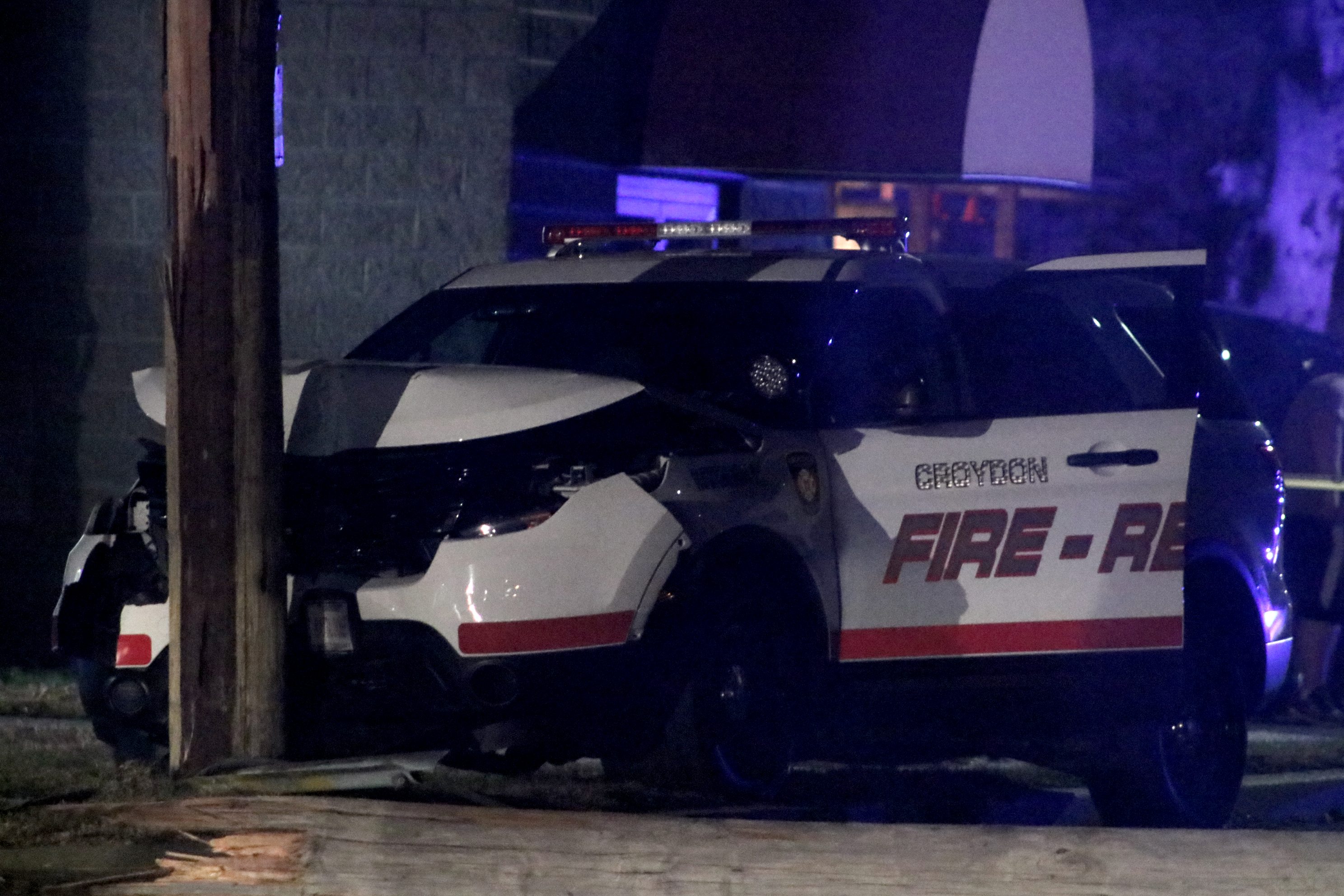 Croydon Fire Company Battalion Chief Involved In Wreck