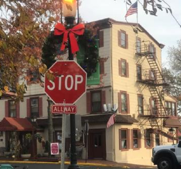 New Stop Sign Installed Along Mill Street