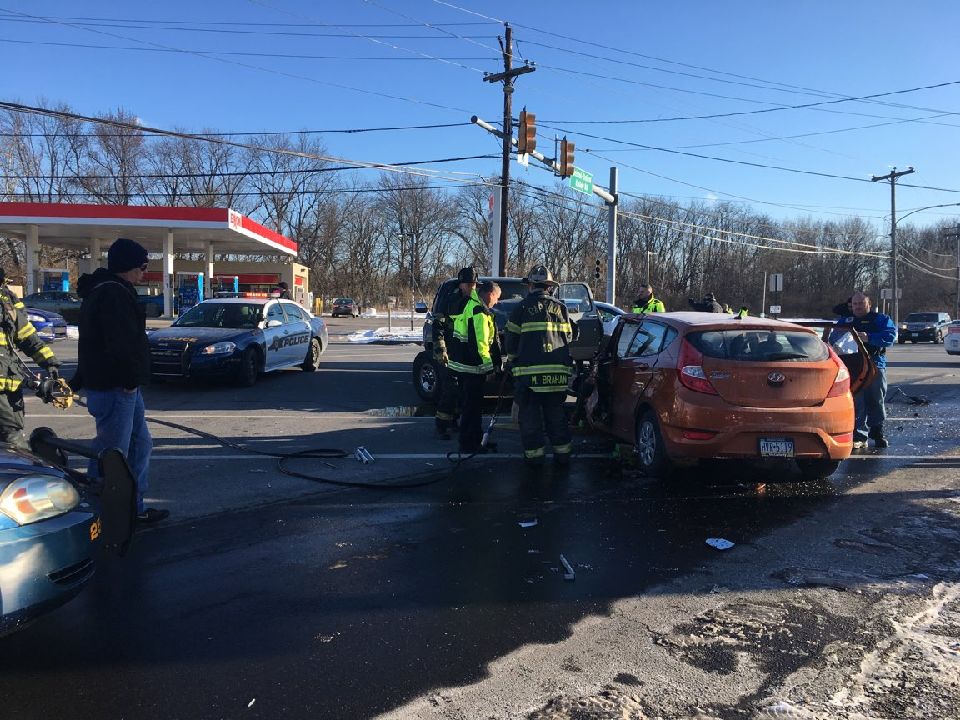 Driver Rescued From New Year’s Day Crash