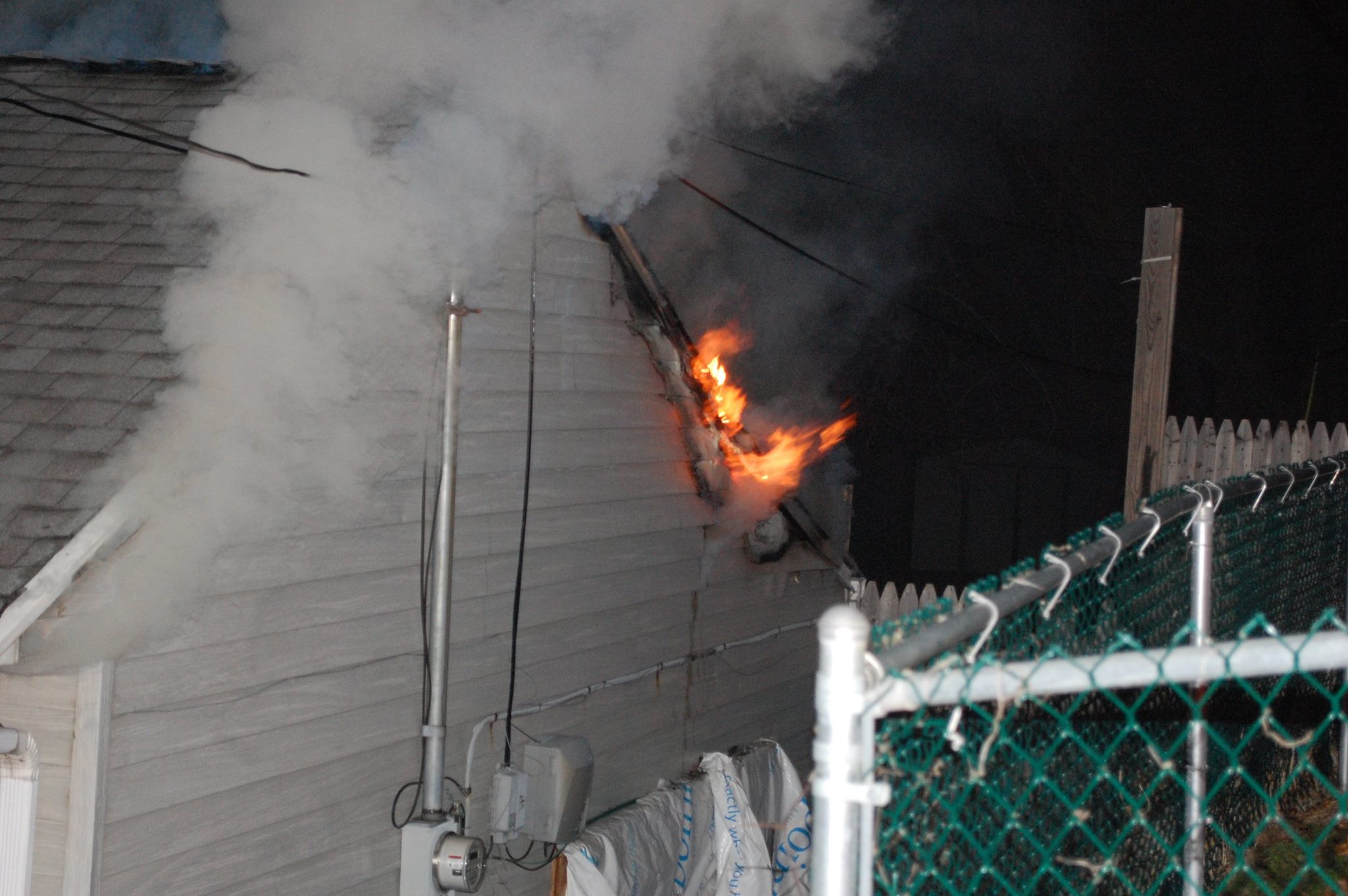 Firefighters Stop Flames Tuesday Morning