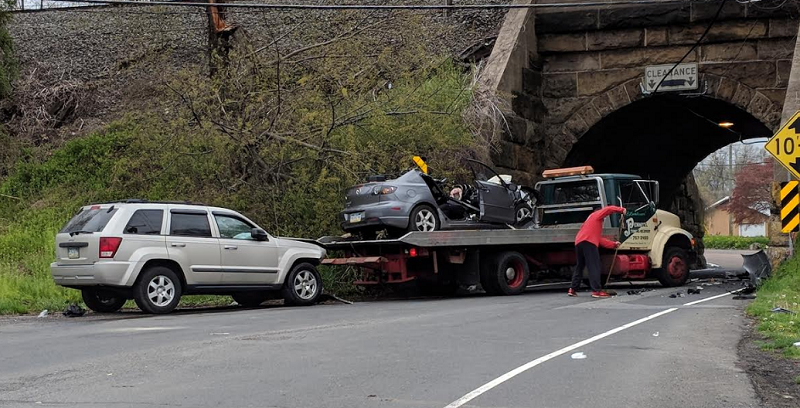 Firefighters Cut Roof, Doors Off Car To Free Two Injured People
