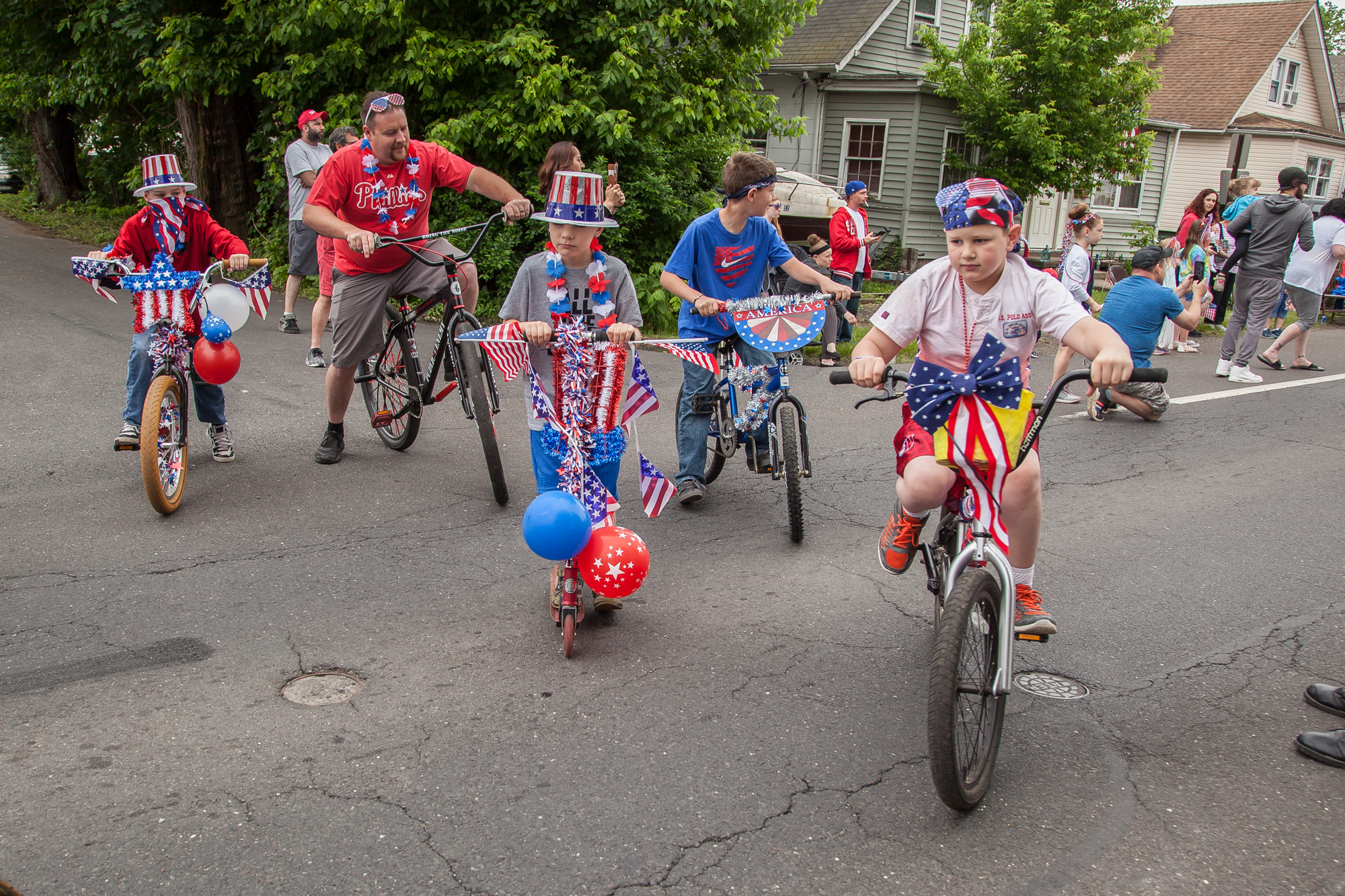 PHOTOS: Parade-Goers Line State Road For Croydon Memorial Day Parade