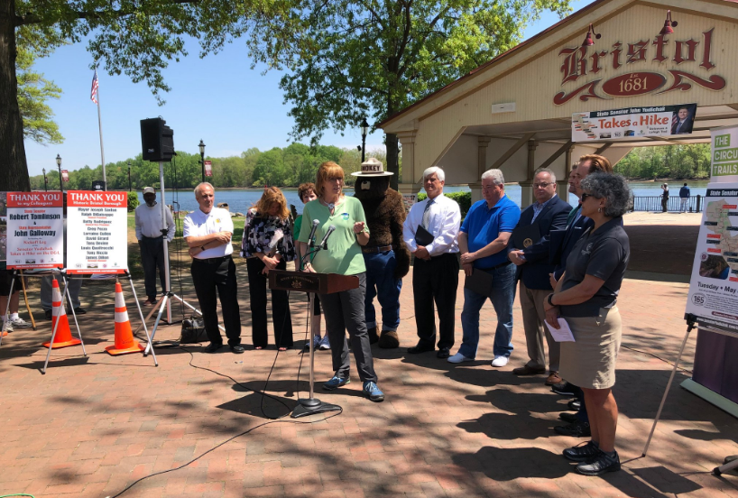State Senator Begins 165-Mile Trip In Bristol