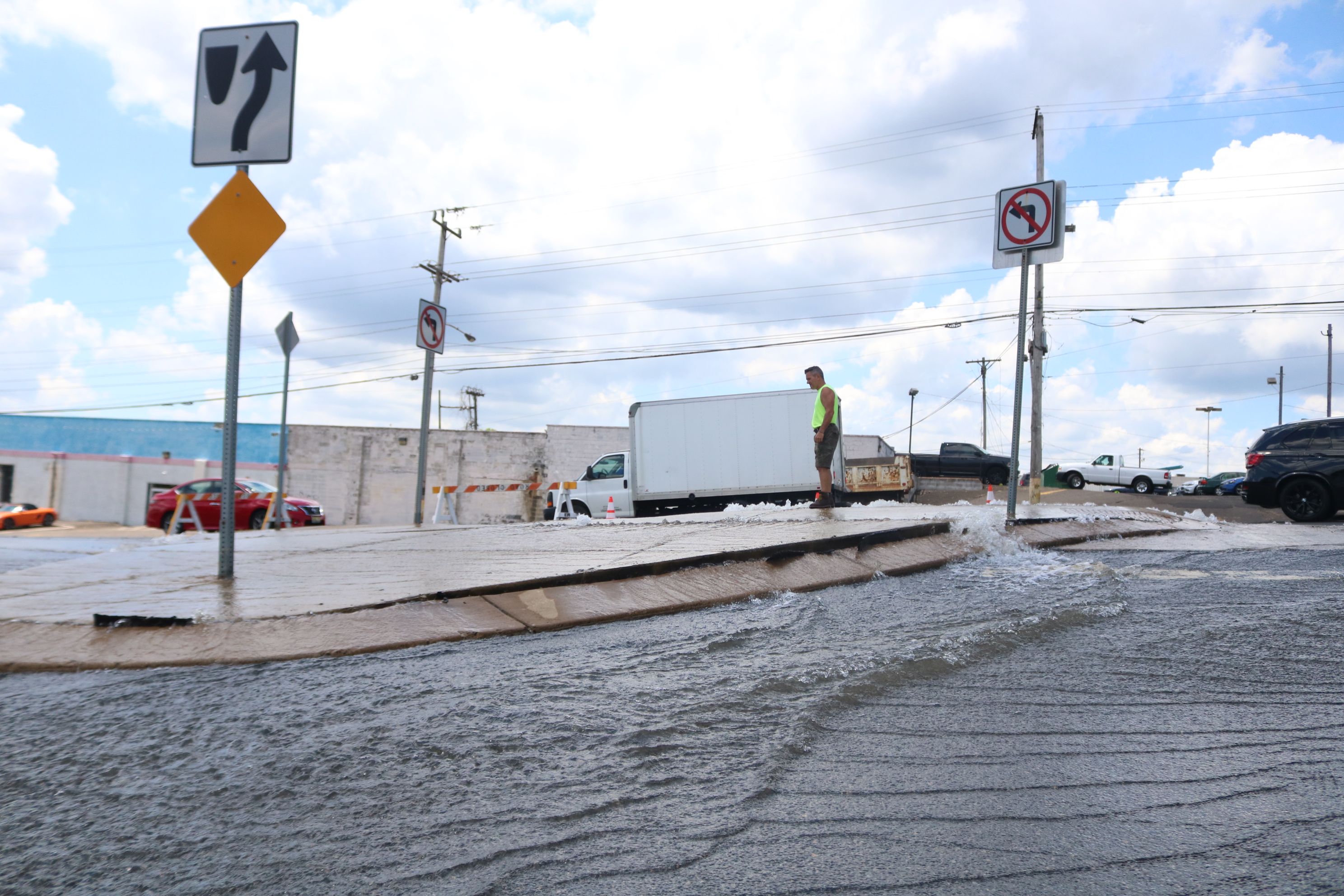 Water Main Break Causes Problems For Customers