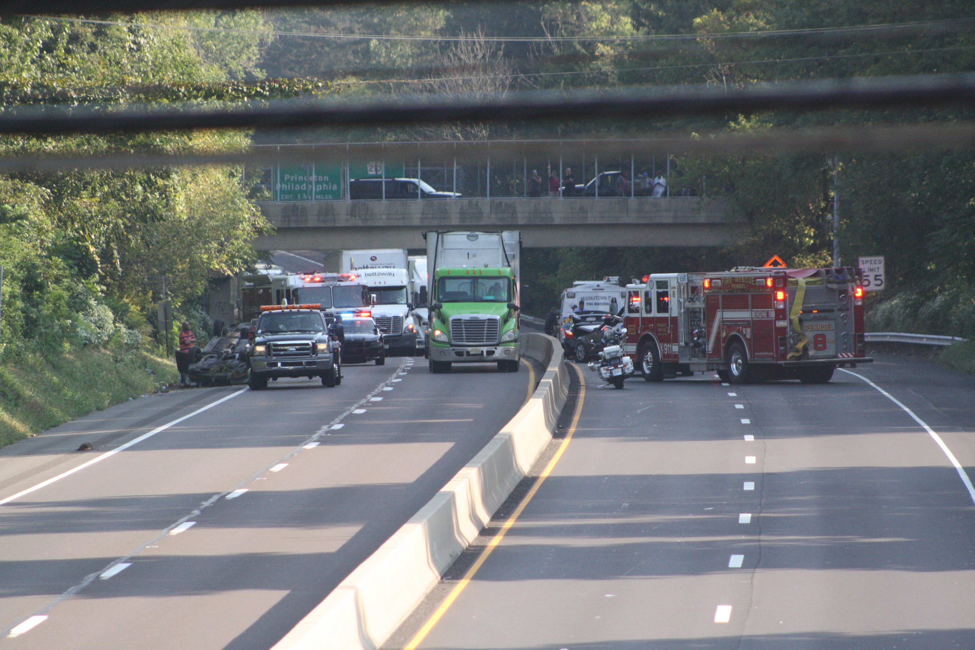 Crashes Block Portion Of Route 1