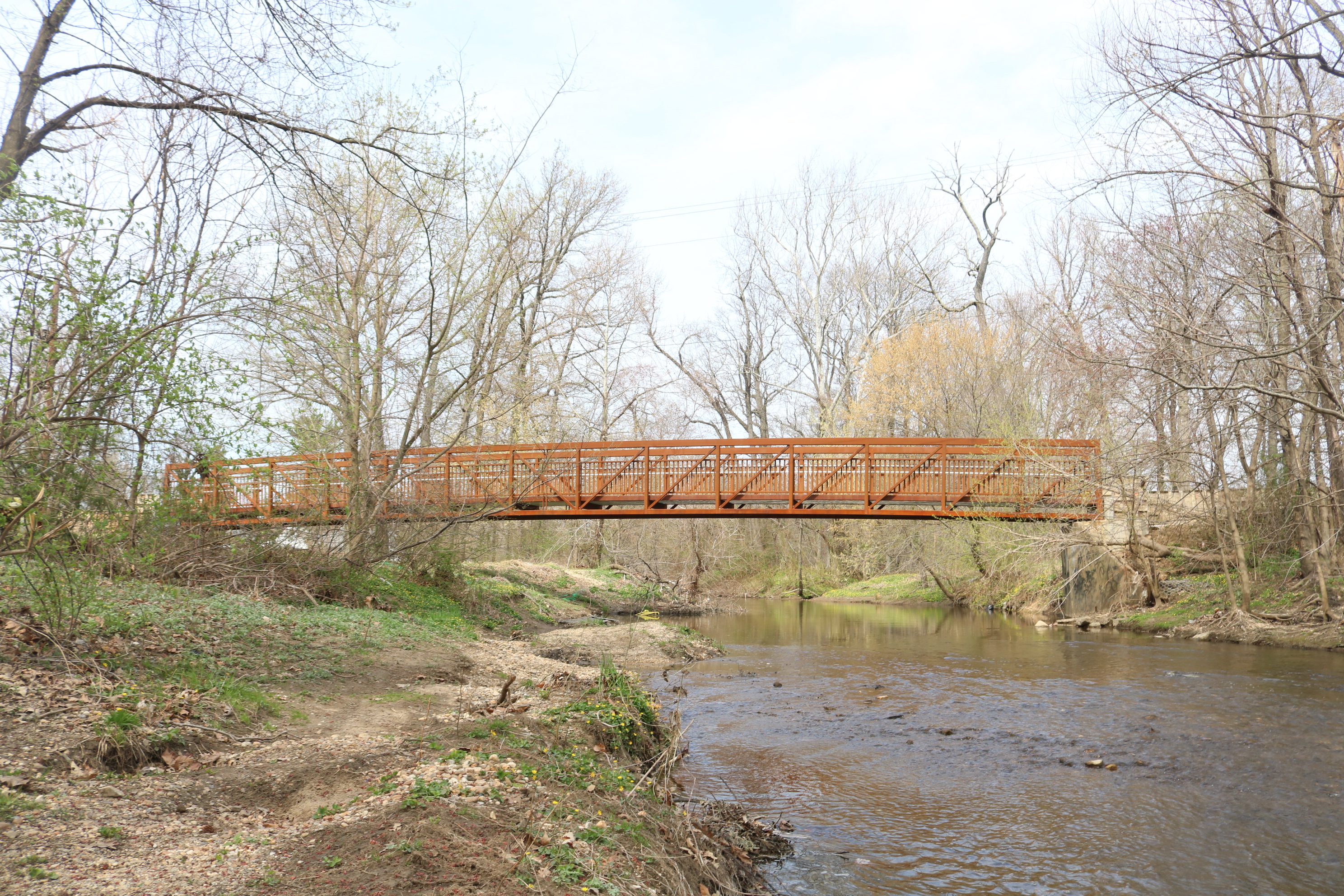 Levittown Pedestrian Bridge Replaced After Being Closed For Years