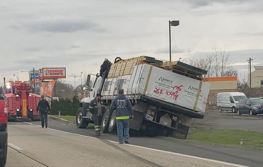 Truck Crash Blamed For Route 13 Tuesday Traffic Trouble