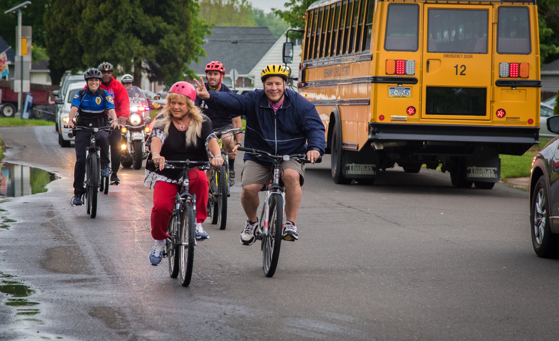 Bike To School Day Celebrated With Morning Ride