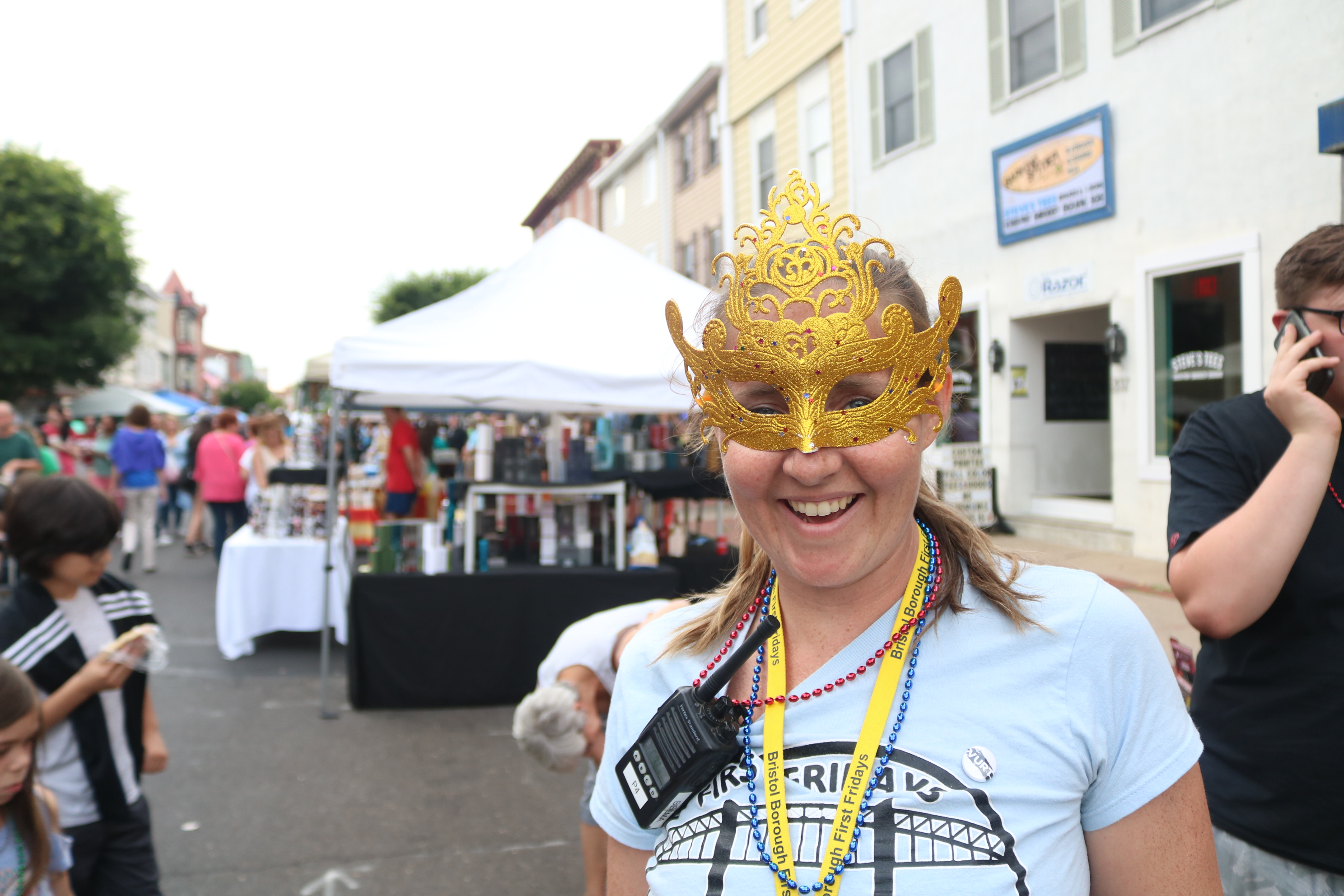 PHOTOS: Mardi Gras-themed First Friday Draws Big Crowd