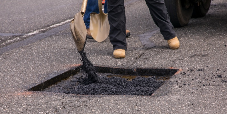 Pothole Repairs Taking Place On Route 13