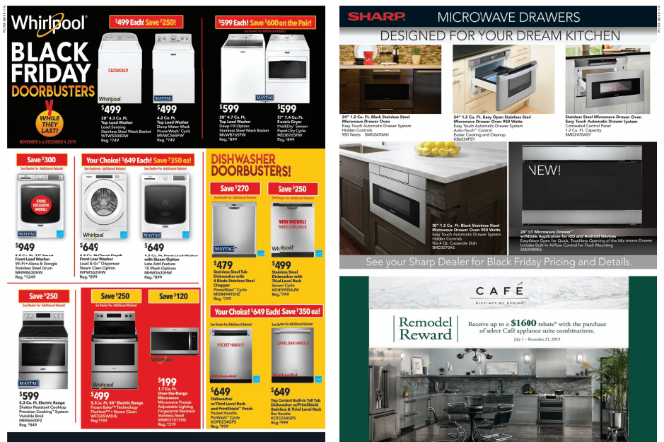 See Blonder’s Discount Appliance Center’s Black Friday Deals