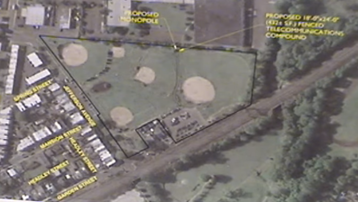 Cell Phone Tower Proposed For Baseball Fields