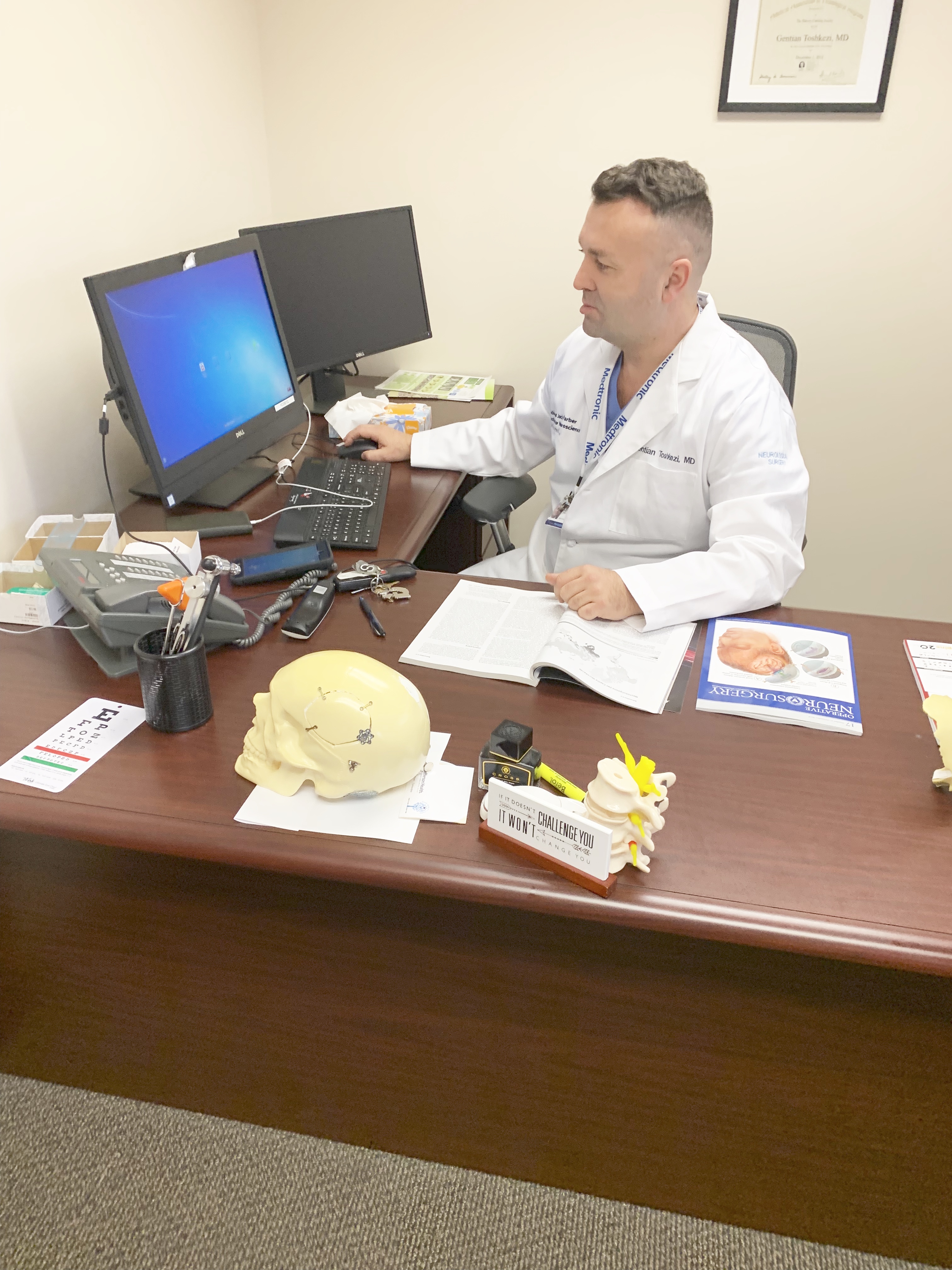 Doctor Treating Most Delicate Organs Reflects On Job