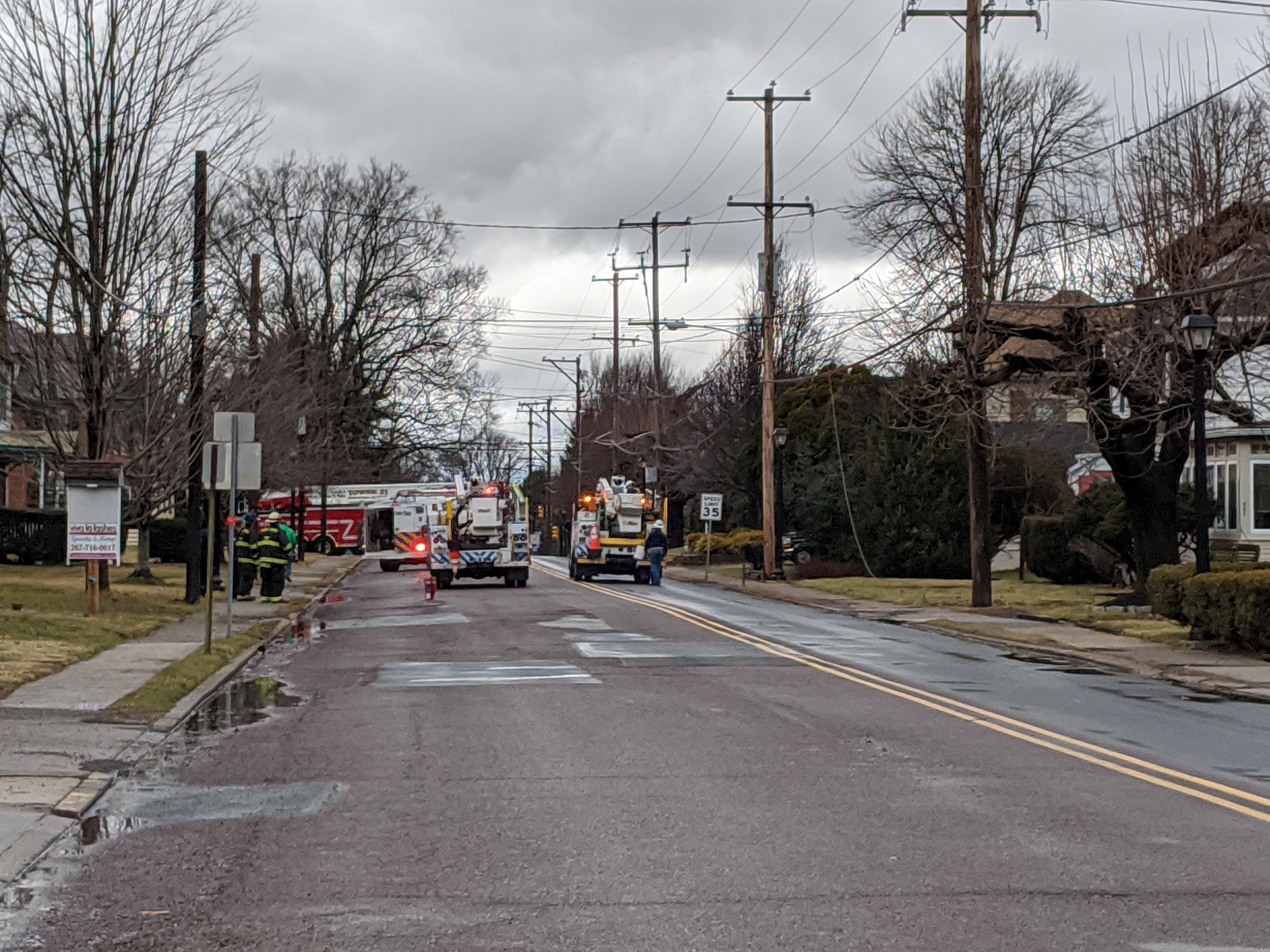 High Winds, Swollen River Causing Problems Friday Morning & Afternoon