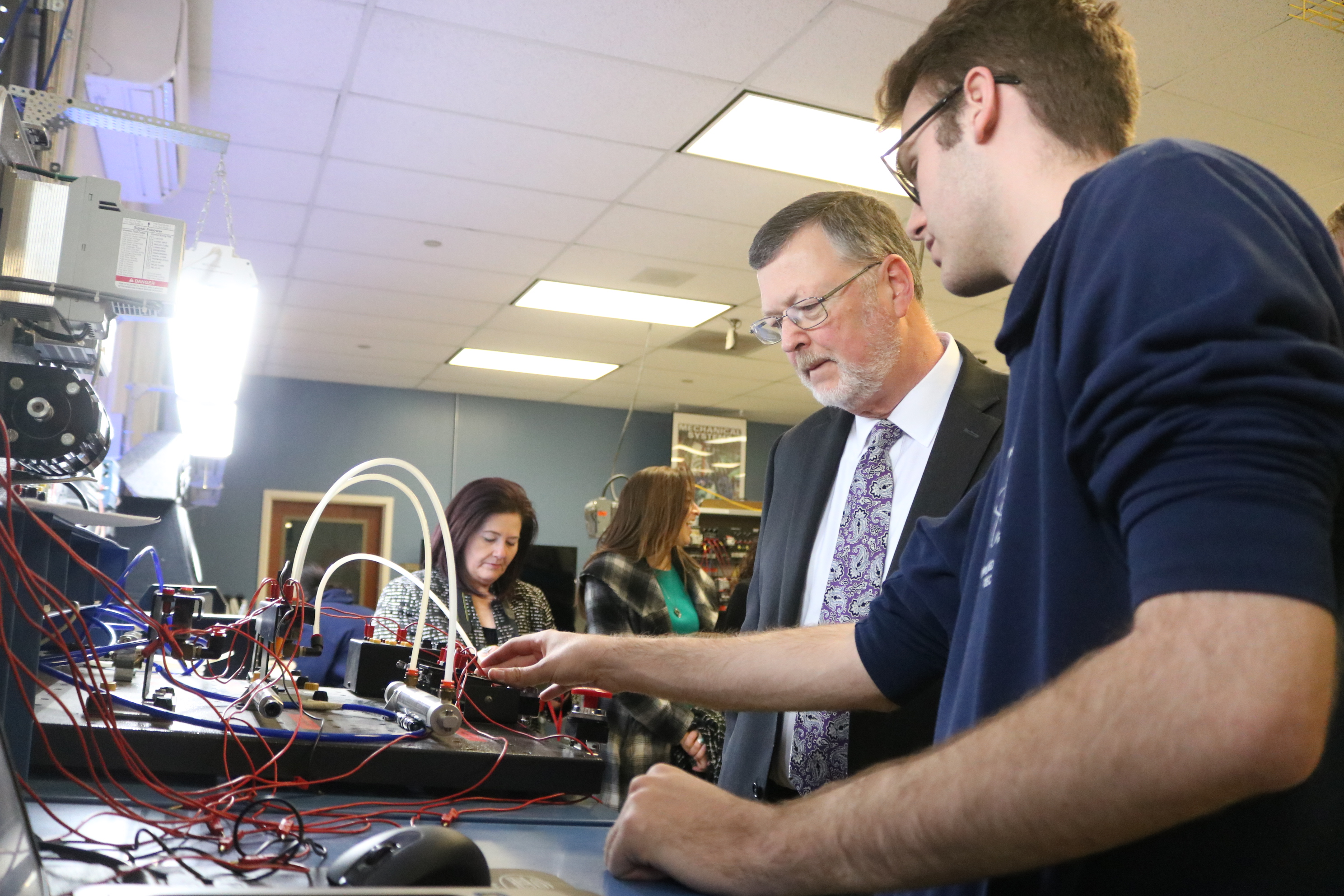 State Official Checks Out Tech School’s Programs