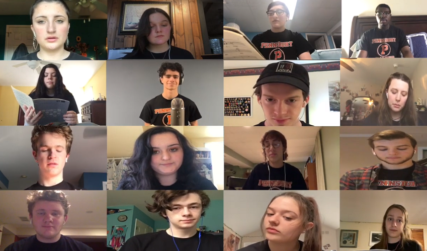 Pennsbury Music Staff, Student Choir Perform Virtually