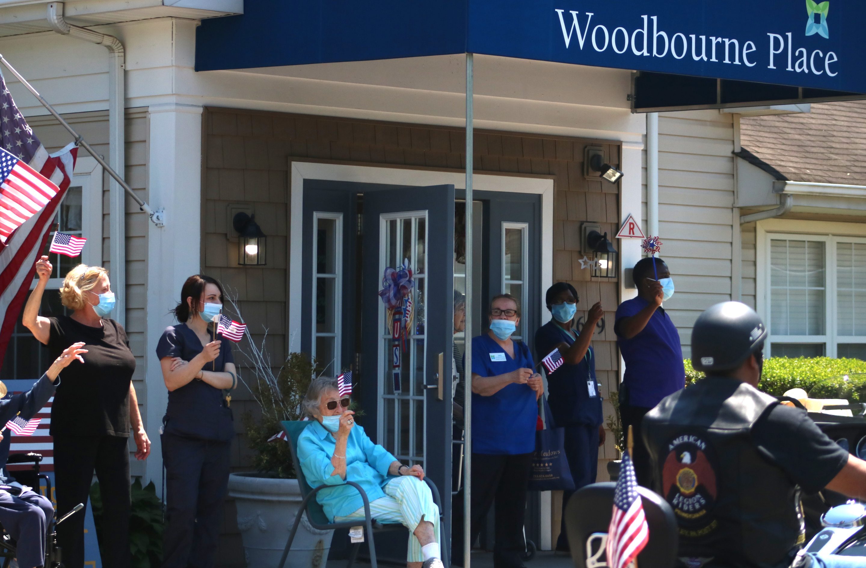 Retirement Community, Rehab Center See Memorial Day Parade