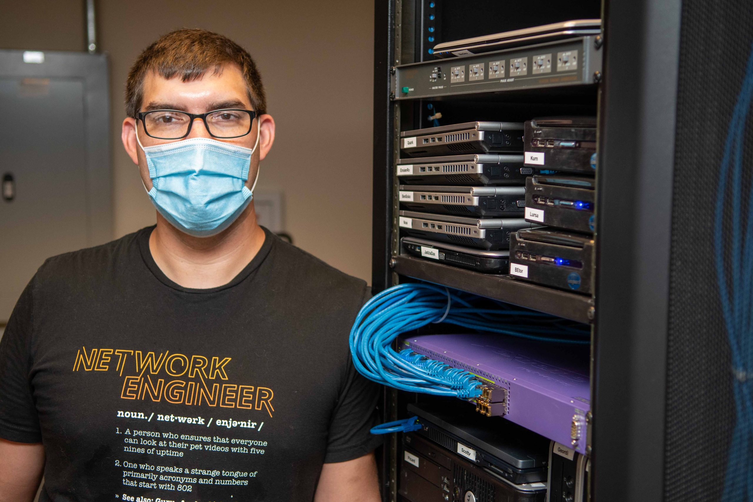 Community College Puts Unused Computers To Work Fighting COVID-19