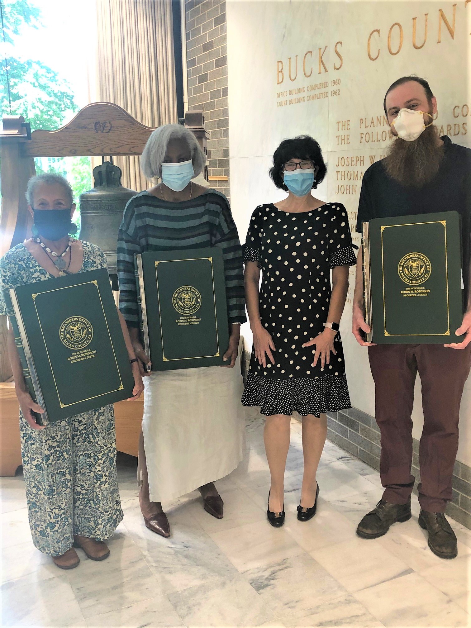 Newly Preserved Deed Books Dedicated For Three Local Historians