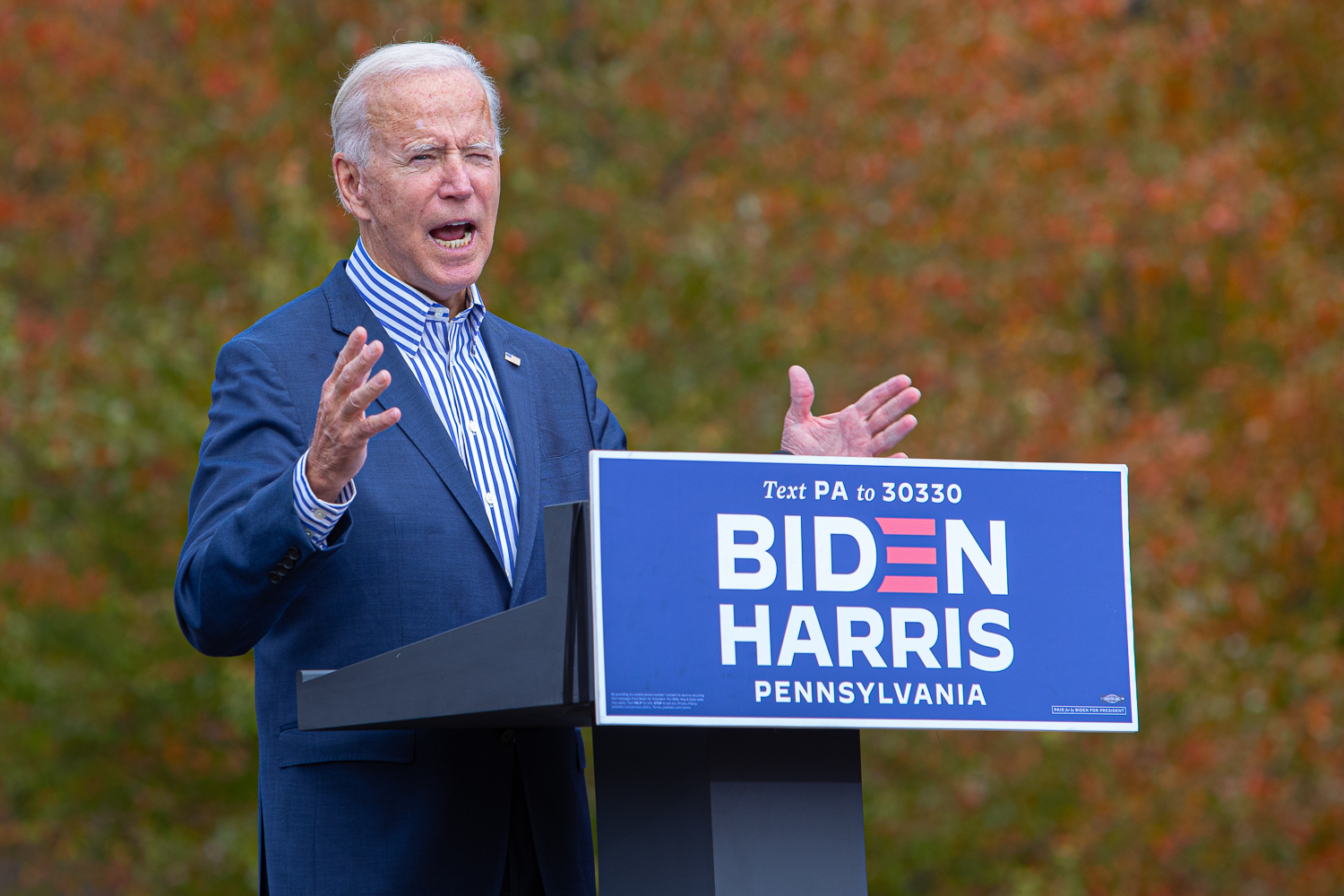 Joe Biden Makes Pitch From Bristol Twp.: ‘The Stakes Have Never Been Higher’