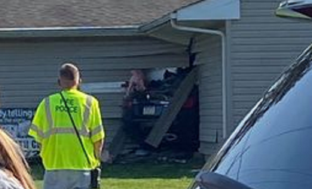 Driver Freed By Firefighters After Crashing Into Chiropractic Center