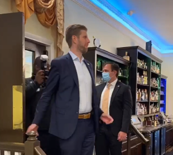 Eric Trump Brings Famed College Coach Lou Holtz To Bucks County On Campaign Visit