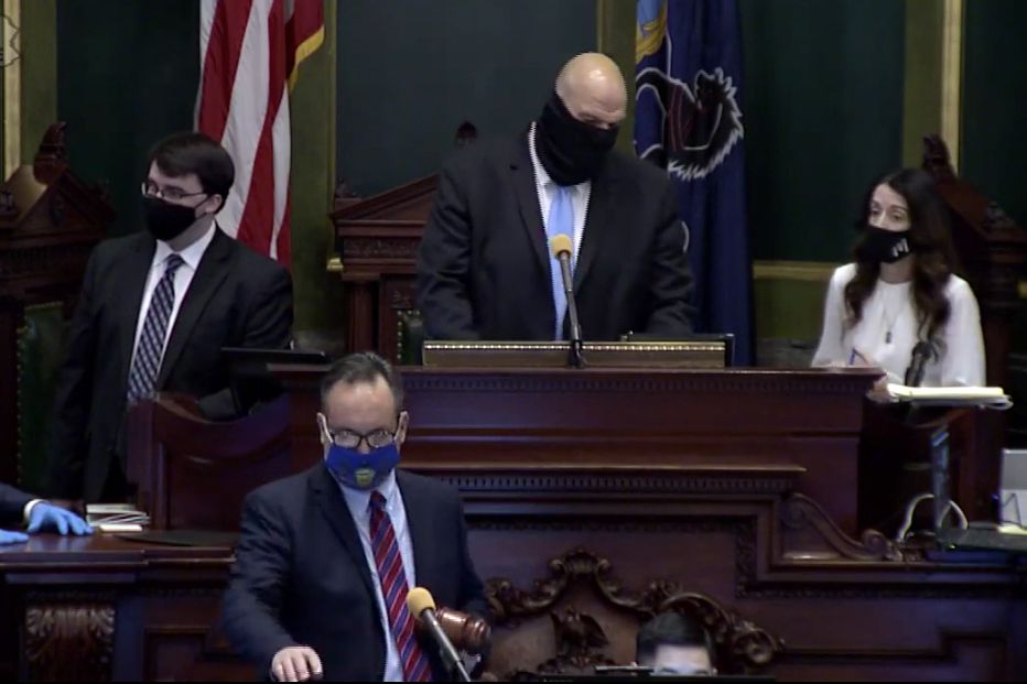 Chaotic Start To Session As State Senators’ Refuse To Seat Member, Remove Lt. Gov. Fetterman