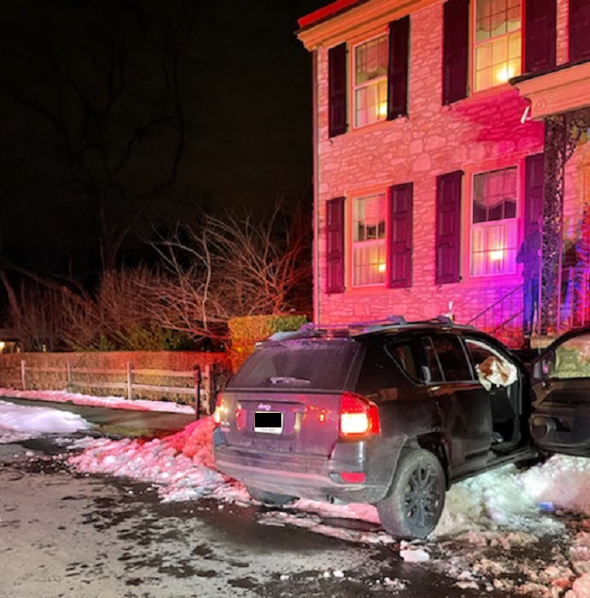 NJ Driver Strikes Area Home