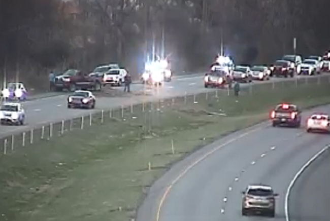 Driver Ejected In Crash On I-295