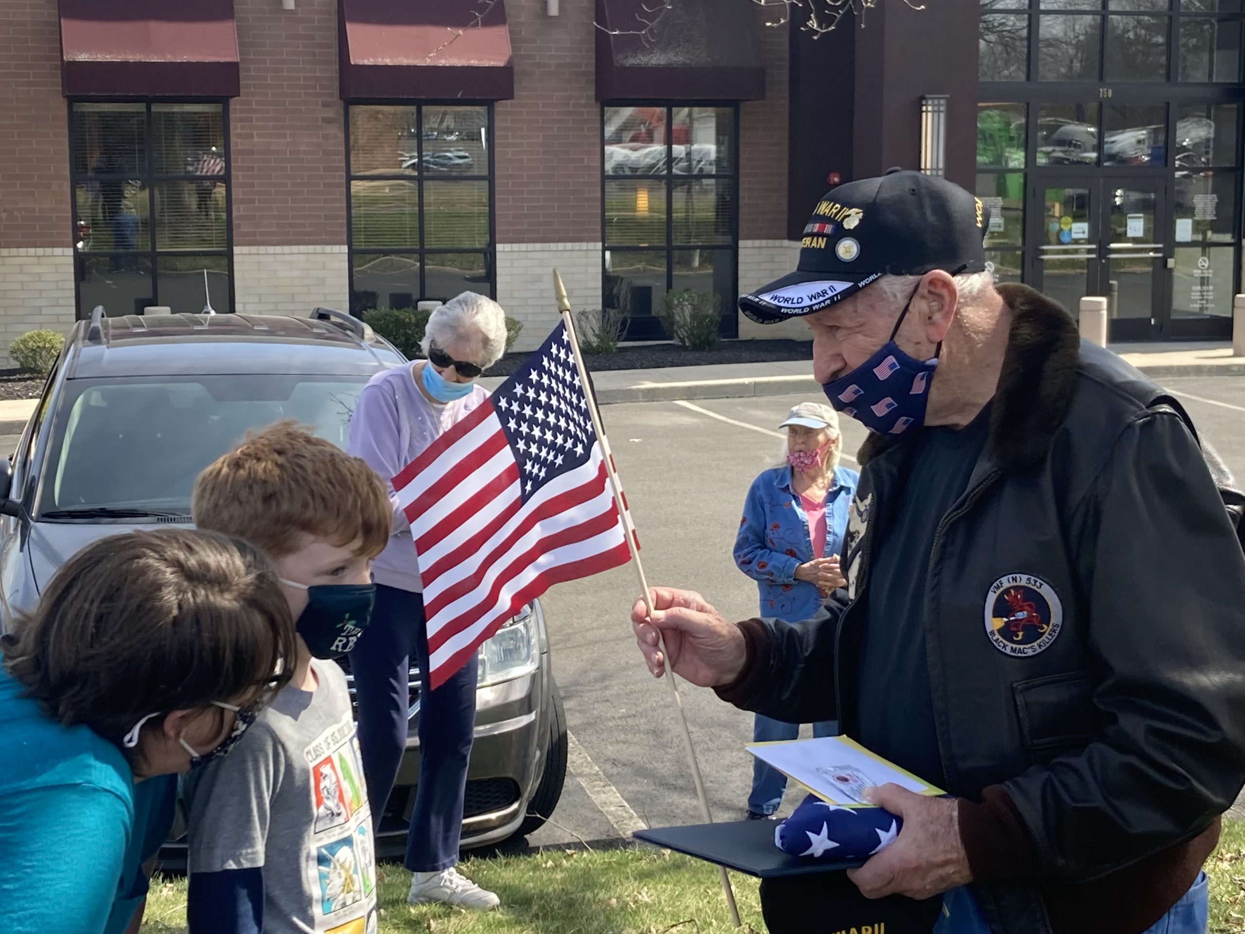 Middletown Resident, Last Surviving Member Of Famed WW II Squad Celebrated