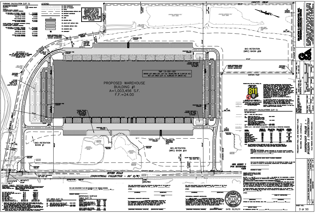 1 Million-Square-Foot Warehouse For Keystone Trade Center Approved