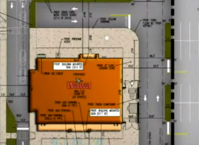 Wawa Proposing Drive-Thru For Planned Lincoln Highway Store