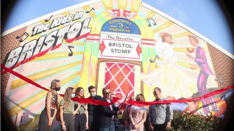 ‘Bristol Stomp’ Mural Debuts As A Hit