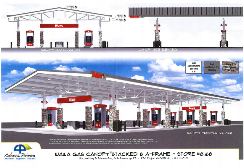 Proposed Lincoln Highway Wawa Gas Pumps Get Green Light
