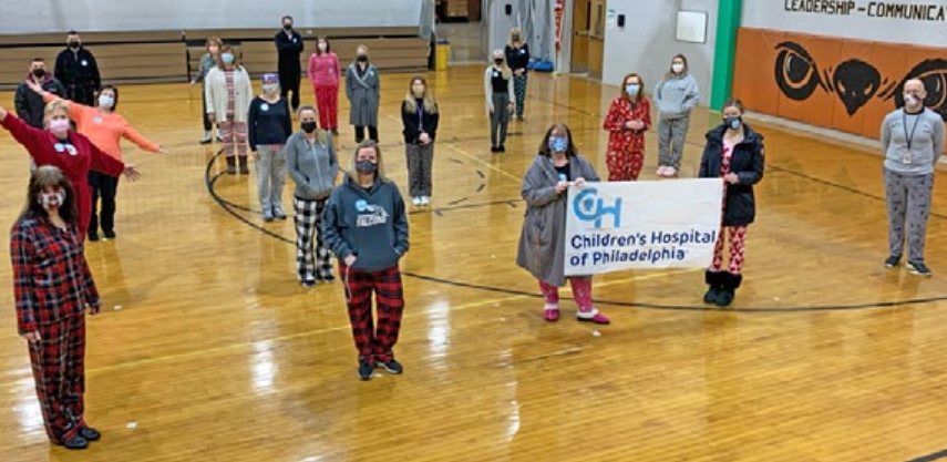 Middle School Raises $1,800 For Child Life Fund