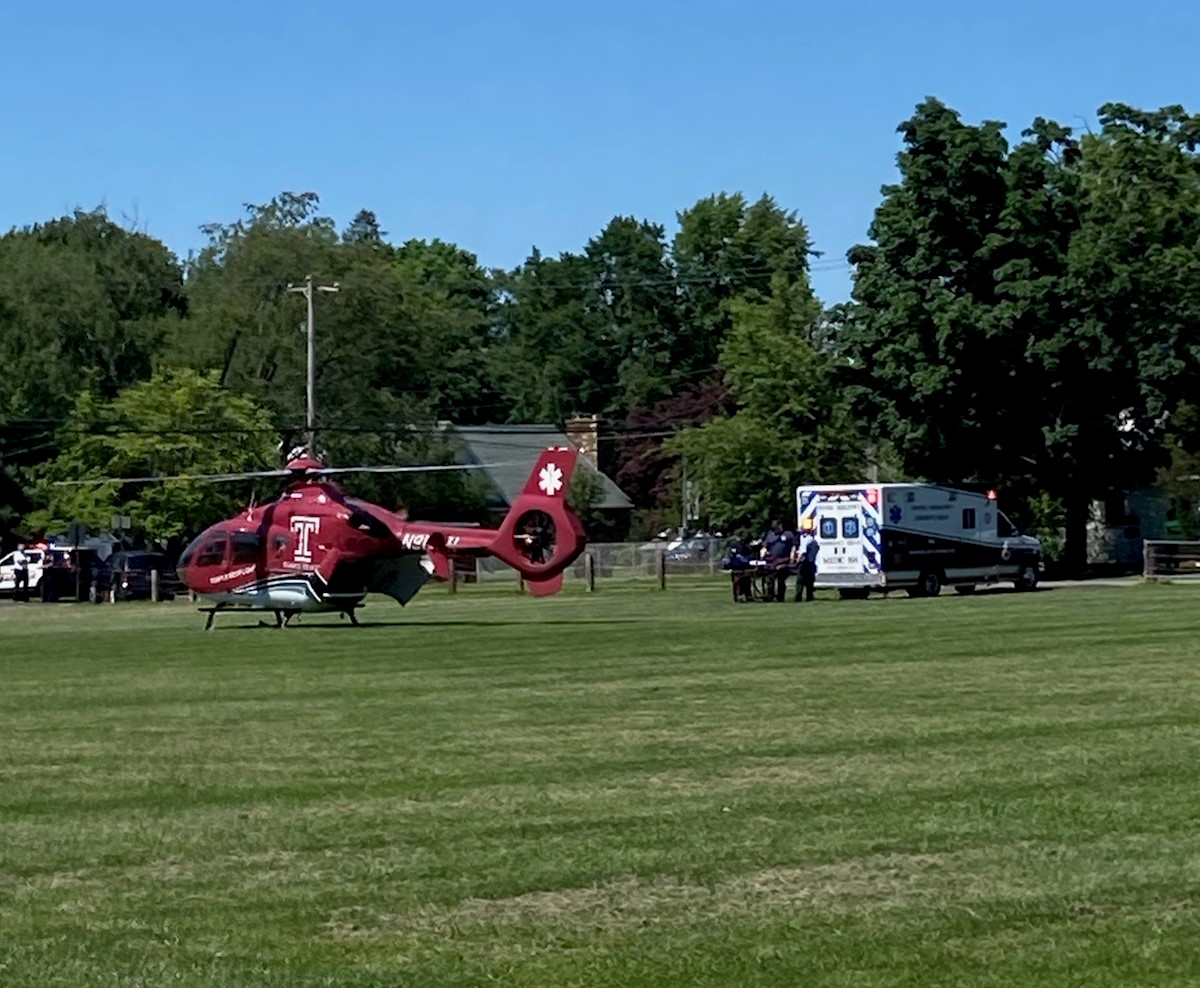 14-Year-Old Boy Flown To Hospital After Being Pulled From Creek