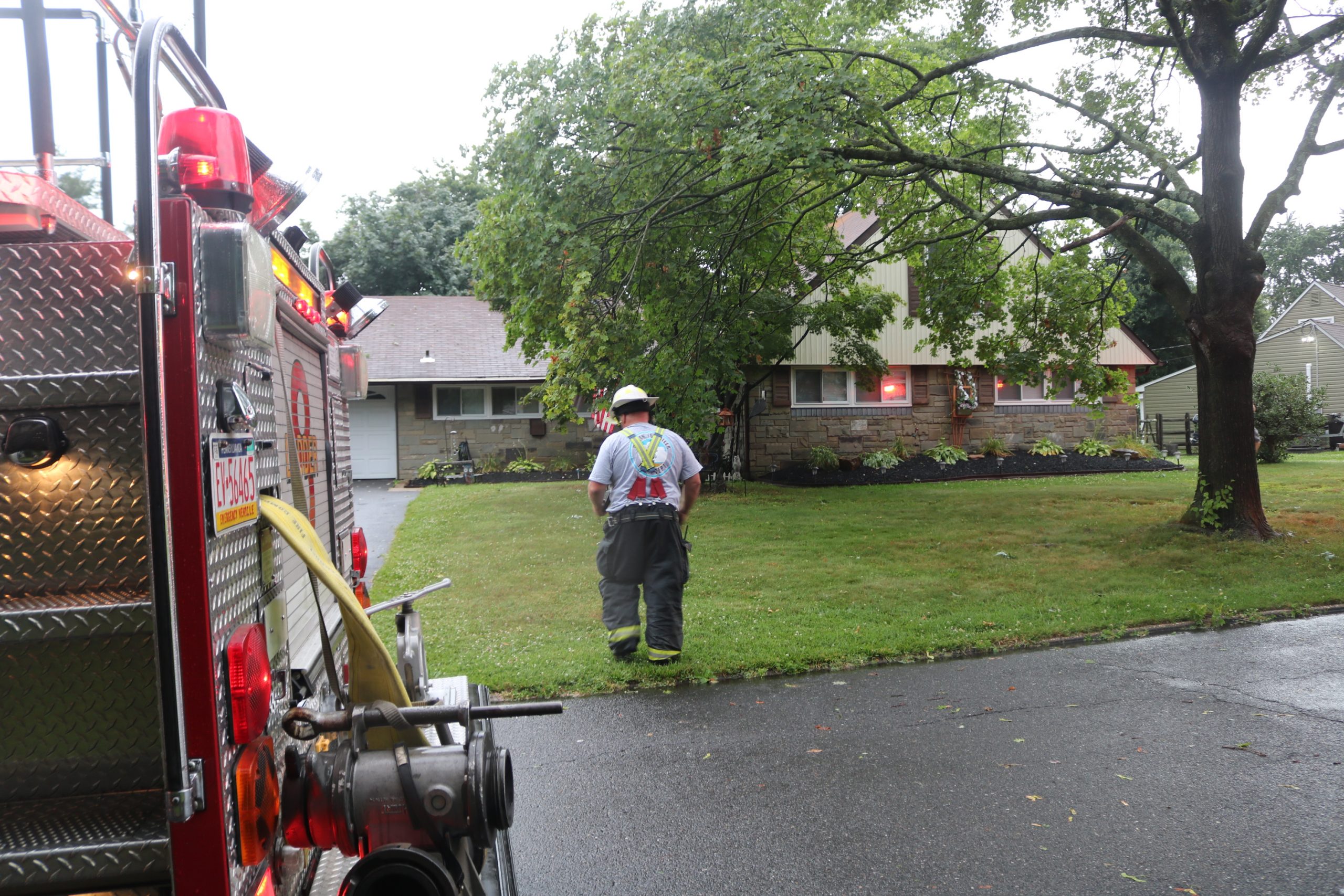 Home Damaged In Thursday Evening Fire