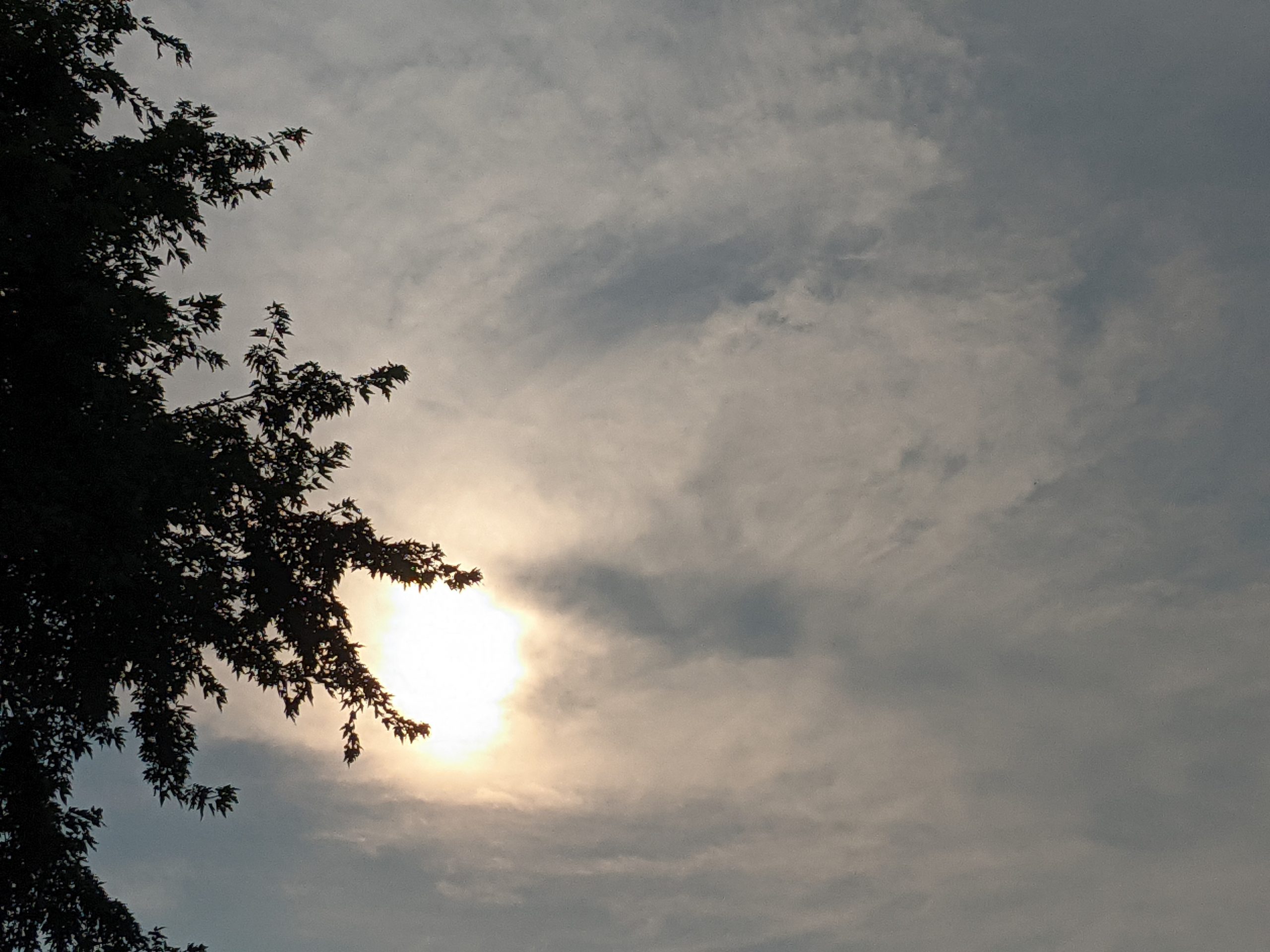 Amid Summer Haze, Wildfire Smoke Comes Over Area