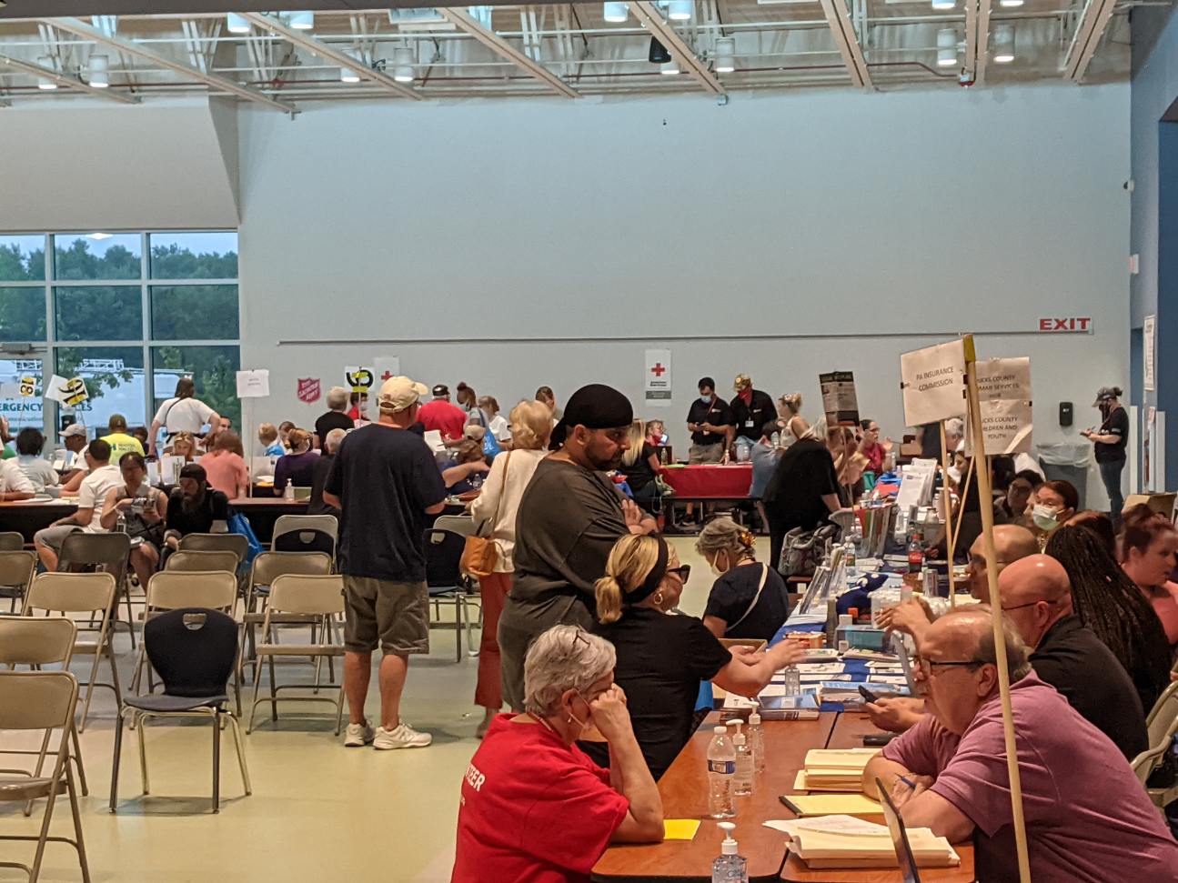 Hundreds Impacted By Flooding Visit Resource Center