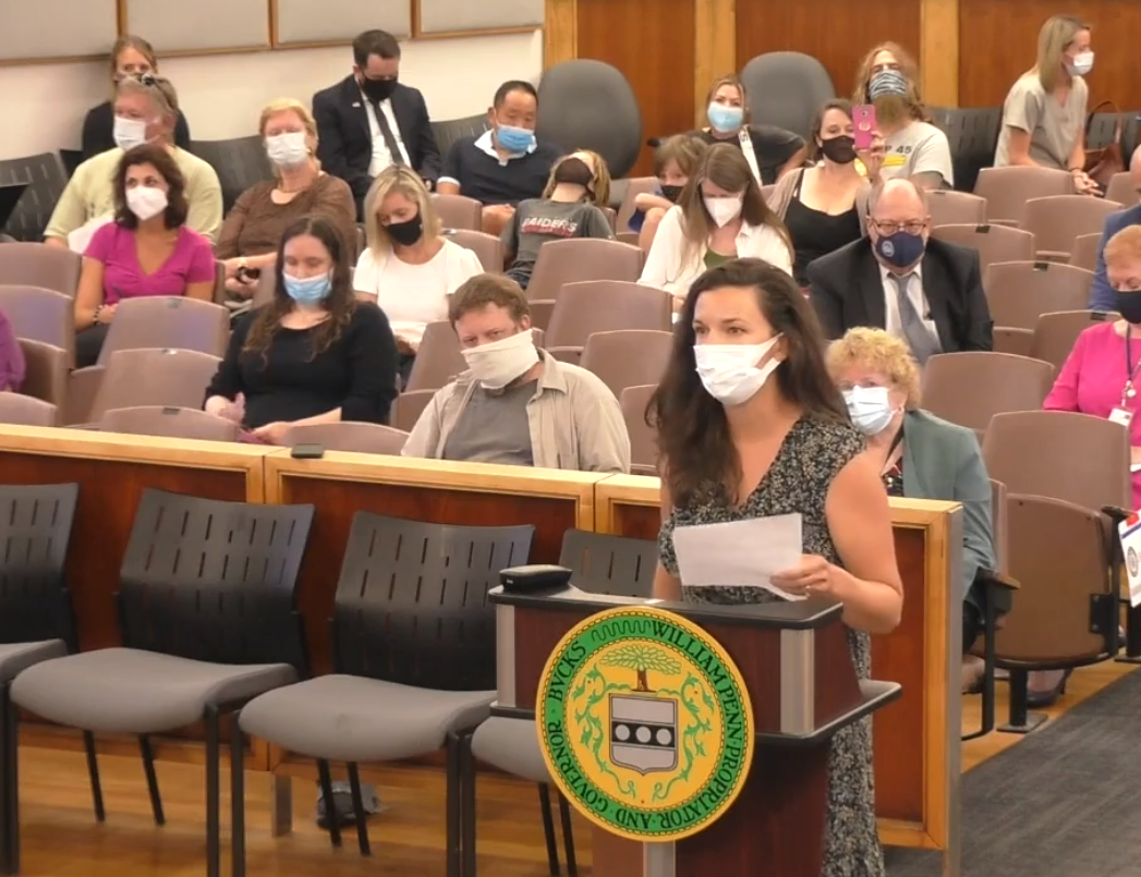Heated Mask Guidance Debate At Commissioners Meeting
